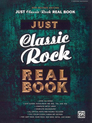 Just Classic Rock Real Book - C Edition - Hal Leonard Fake Book