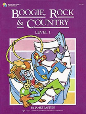 Boogie Rock and Country Level 1 - James Bastien - Piano Neil A. Kjos Music Company