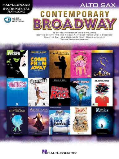 Contemporary Broadway - Alto Sax - Various - Hal Leonard