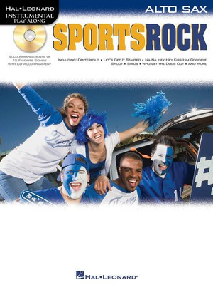 Sports Rock - for Alto Sax - Alto Saxophone Hal Leonard /CD