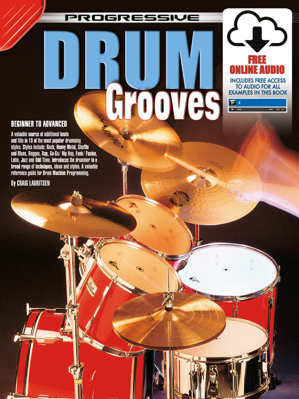 Progressive Drum Grooves Book/CD