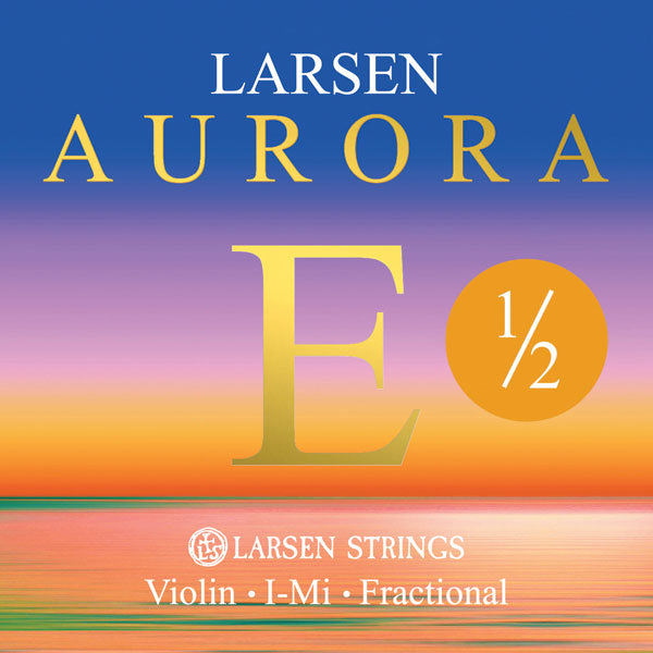 Larsen Aurora Violin E String 1/2 Size Medium Ball End