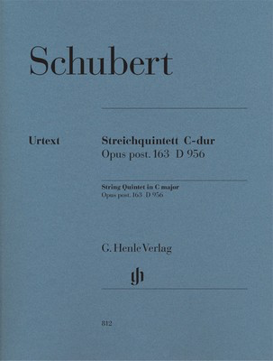 String Quintet Op. Post 163 D956 C major - Franz Schubert - G. Henle Verlag String Quintet Parts