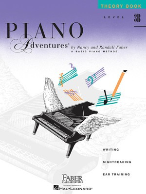 Piano Adventures Level 3B Theory Book - Piano by Faber/Faber Hal Leonard 420221