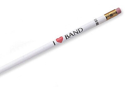 Pencil - I Love Band - Natural