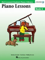 Hal Leonard Student Piano Library Piano Lessons Book 4 - Piano/Audio Access Online 298069