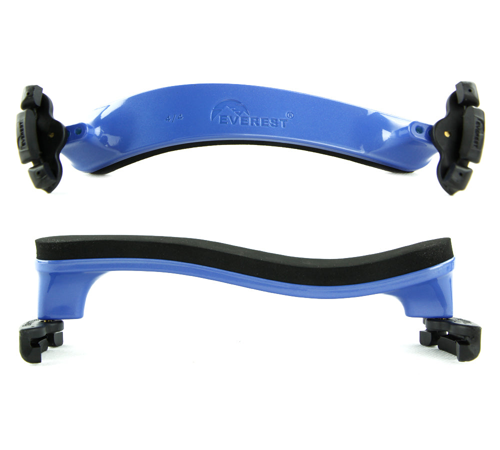 Everest Spring Collection Violin Shoulder Rest Blue 4/4