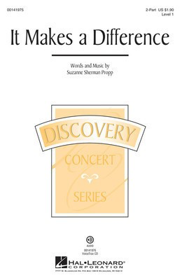 It Makes a Difference - Discovery Level 1 - Suzanne Sherman Propp - 2-Part Hal Leonard Octavo