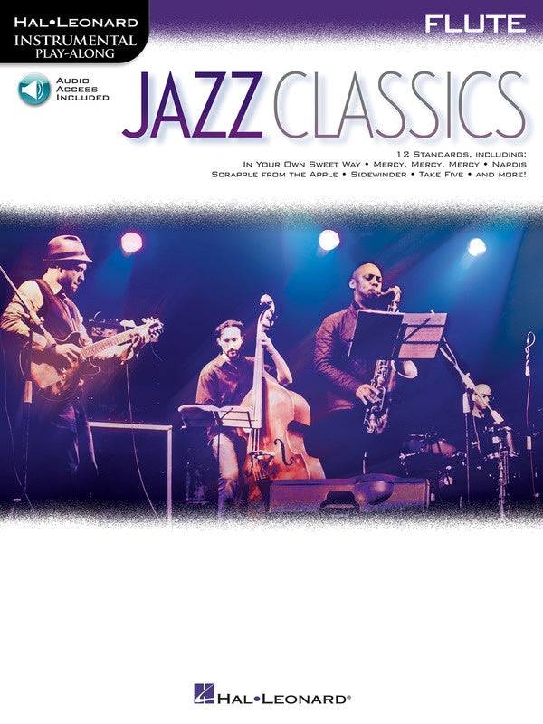 Jazz Classics For Flute Book/Online Audio Access - Flute - Hal Leonard