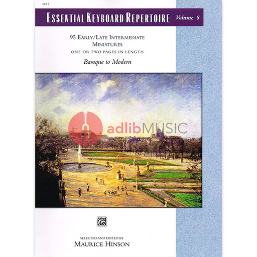 Essential Keyboard Repertoire Volume 8 - Piano Alfred 4619