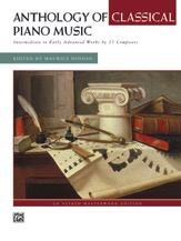 Anthology of Classical Piano Music - Various - Alfred Music