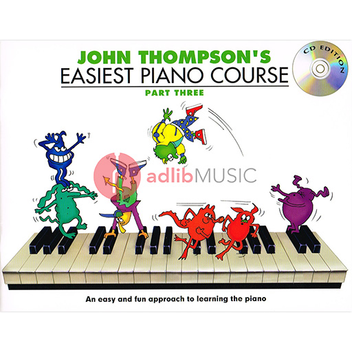 John Thompson's Easiest Piano Course - Part 3  Book/OLA - Willis Music