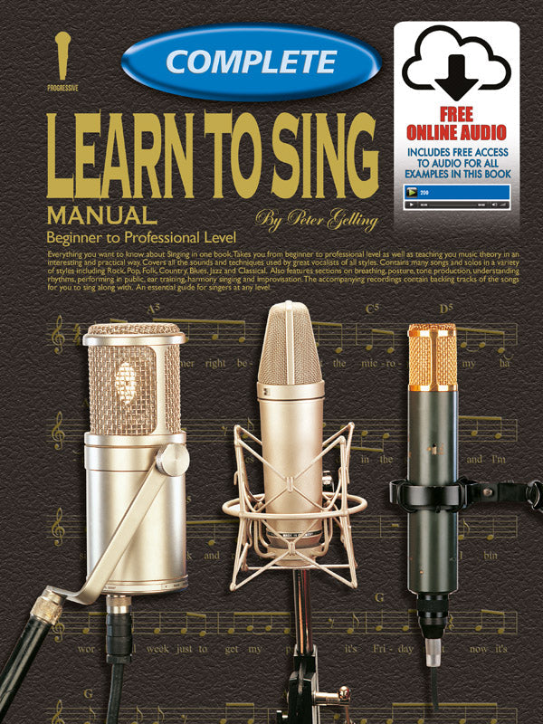 Progressive Complete Singing Manual Bk/2CD