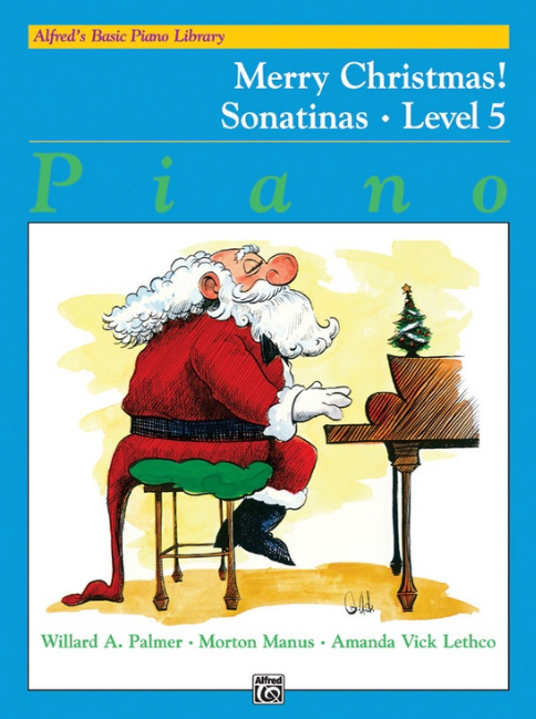 Alfred's Basic Piano Library - Merry Christmas! Book 5 Sonatinas - Alfred Music 2334