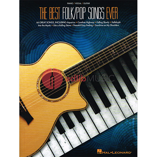 Best Folk/Pop Songs Ever - Piano/Vocal/Guitar PVG Hal Leonard 138299