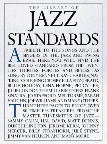 Library of Jazz Standards - Piano/Vocal/Guitar PVG Music Sales AM975535