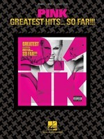 Pink - Greatest Hits ... So Far!!! - Guitar|Piano|Vocal Hal Leonard Piano, Vocal & Guitar