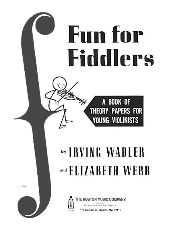 Fun for Fiddlers - Theory Papers BT11909