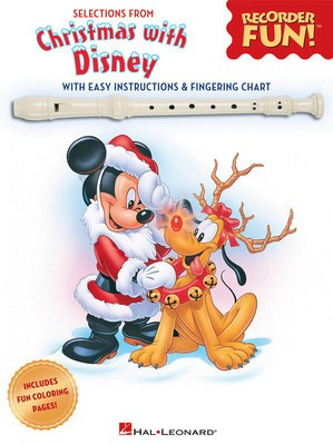 Christmas with Disney - Selections from Recorder Fun!Ã…â€™Ã‚Â¬ - Various - Recorder Hal Leonard