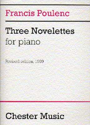 Poulenc - Three Novelettes - Piano Solo Chester CH61584