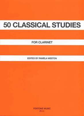 Weston - 50 Classical Studies - Clarinet Solo Fentone F111-401