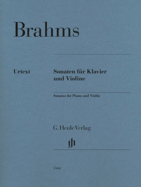 Brahms - Sonatas - Violin & Piano - G Henle Verlag HN1566