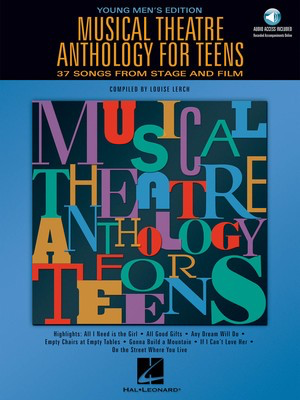 Musical Theatre Anthology for Teens: Young Men's Edition - Vocal/Audio Access Online by Lerch Hal Leonard 740190