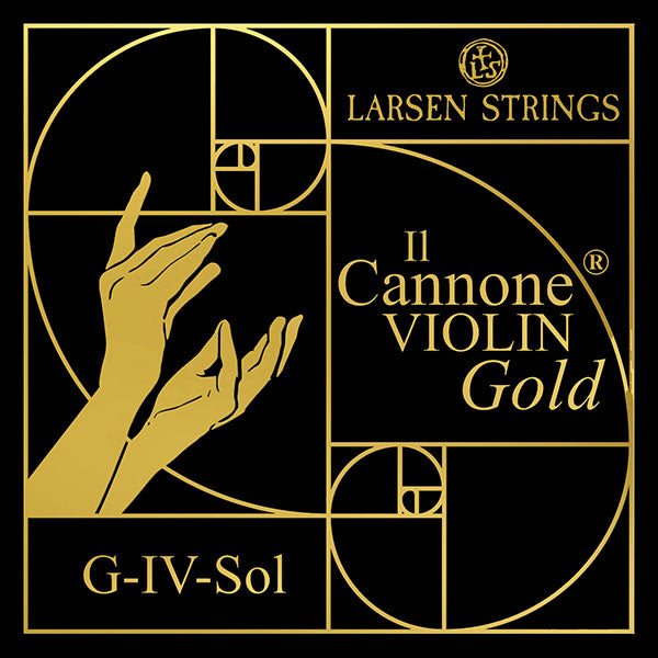 Larsen Il Cannone Gold Violin G String 4/4