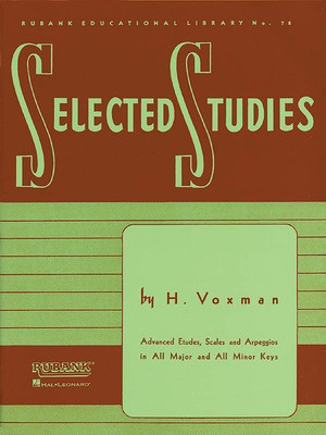 Selected Studies - Saxophone - Various - Saxophone Rubank Publications