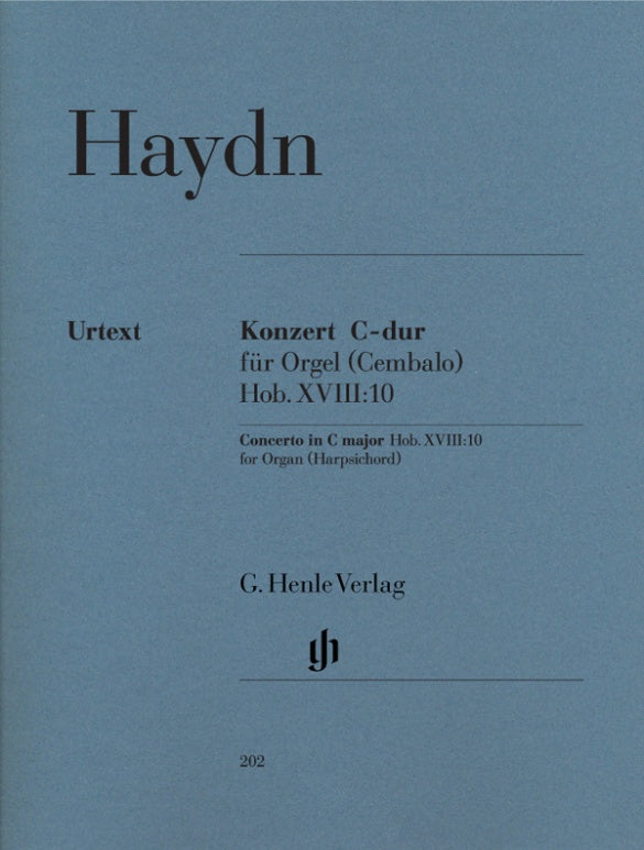 Haydn - Organ Concerto Hob.XVIII:10 - Organ Solo Henle HN0202