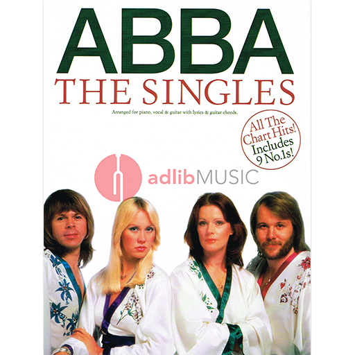 Abba The Singles - Piano/Vocal/Guitar PVG Music Sales AM957430