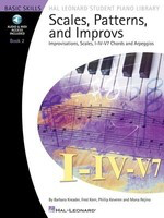 Scales, Patterns and Improvs - Book 2 - Book/CD Pack