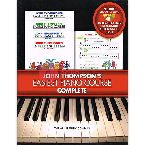 John Thompson's Easiest Piano Course - Complete