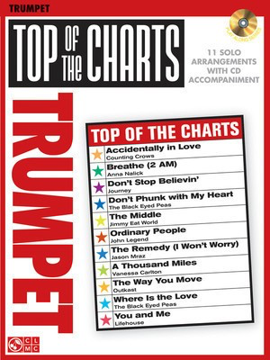 Top of the Charts - Trumpet - Trumpet Cherry Lane Music /CD