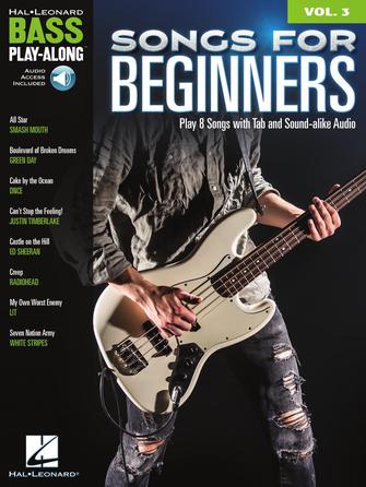 Songs for Beginners - Bass/Audio Access Online Hal Leonard 346426