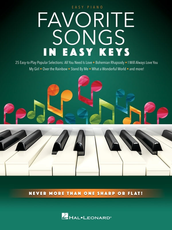 Favourite Songs in Easy Keys - Easy Piano Hal Leonard 369092