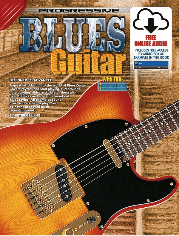 Progressive Blues Guitar Book/OA - Gelling Peter Koala KPBGX