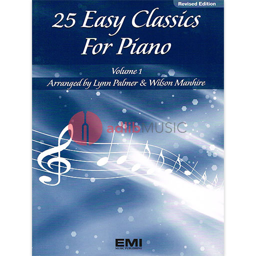 25 Easy Classics Volume 1 - Piano EMI Music Publishing E52283