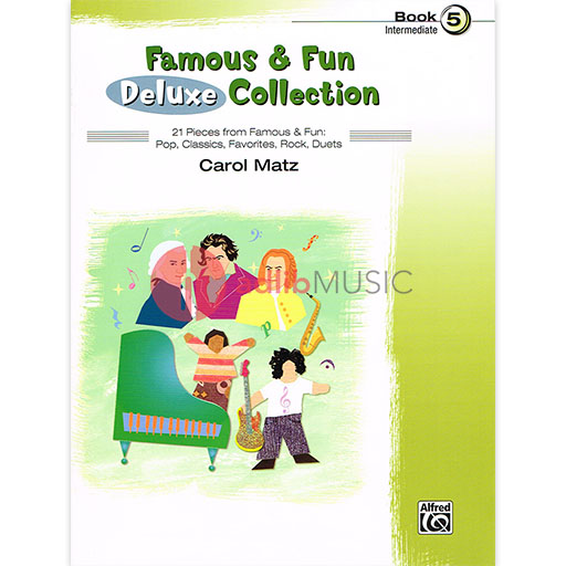 Famous & Fun Deluxe Collection Book 5 - Easy Piano by Matz Alfred 42438