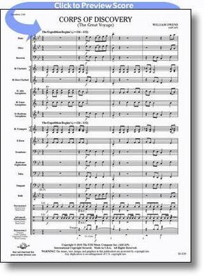 Corps of Discovery (The Great Voyage) - William Owens - FJH Music Company Score/Parts