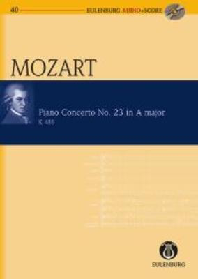 Piano Concerto No 23 A K 488 Bk/Cd - Mozart - Study Score - Eulenburg