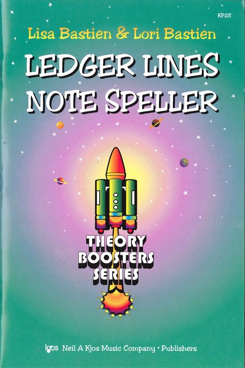 Ledger Lines Note Speller - Small Text by Bastien Kjos KP28