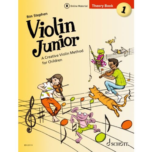 Violin Junior Theory 1 Book/Online Audio