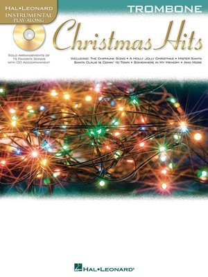 Christmas Hits for Trombone - Instrumental Play-Along Book/CD Pack - Various - Trombone Hal Leonard /CD