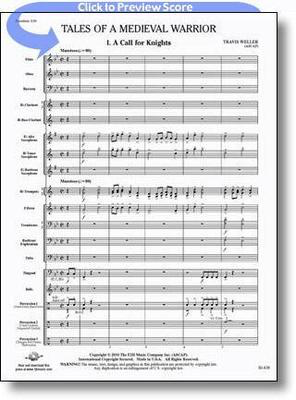 Tales of a Medieval Warrior - Travis J. Weller - FJH Music Company Score/Parts