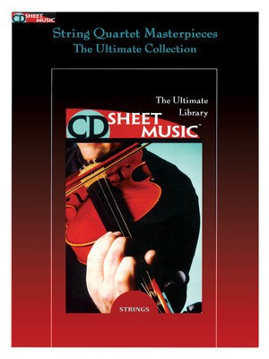 String Quartet Masterpieces - The Ultimate Collection CD-ROM (Score and Parts) - Various - CD Sheet Music String Quartet CD-ROM