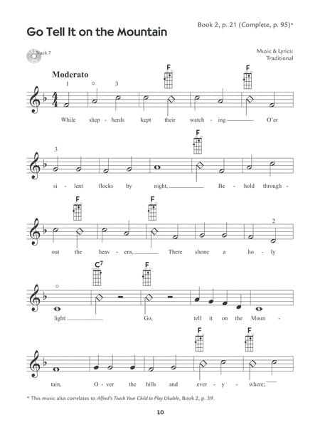 Alfred's Kids Ukulele Christmas Songbook - Ukulele Alfred