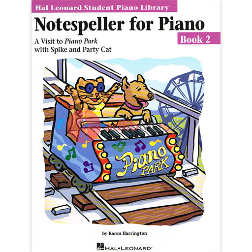 Notespeller for Piano Book 2 - Piano Solo by Harrington Hal Leonard 298059