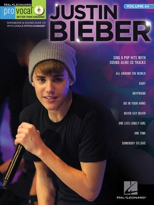 Justin Bieber - Pro Vocal Men's Edition Volume 64 - Vocal Hal Leonard /CD