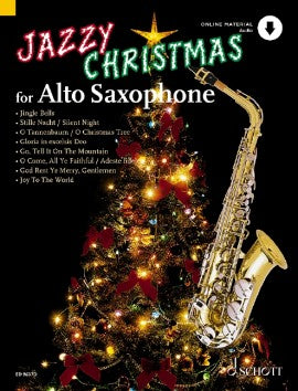 Jazzy Christmas - Alto Saxophone/CD Schott ED9637